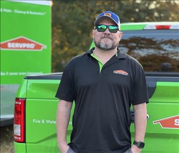 Aaron Morris, team member at SERVPRO of North Leon County