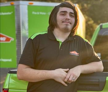 Ashburn McCarty, team member at SERVPRO of North Leon County